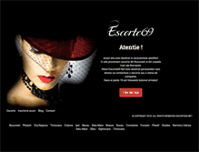 Tablet Screenshot of escorte69.net